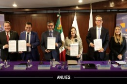 El TEPJF y la ANUIES firman convenio para realizar actividades académicas de formación y profesionalización con perspectiva de género y democracia inclusiva