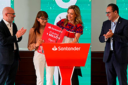 Santander apoyará con 500,000 pesos a universitarios de Guerrero afectados por el huracán John