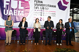 Promueven la lectura en la Feria Universitaria del Libro 2024 en Morelos