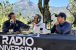 Histórica transmisión de Radio UdeG desde el Nevado de Colima